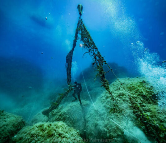 Six tons of phantom nets recovered in the Mediterranean