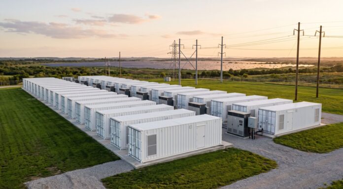 Unlocking Italy’s Energy Storage Paradox: Overcoming the Permitting Maze to Power the Green Transition Impianto industriale di sistemi di accumulo energetico a batteria immerso nel verde